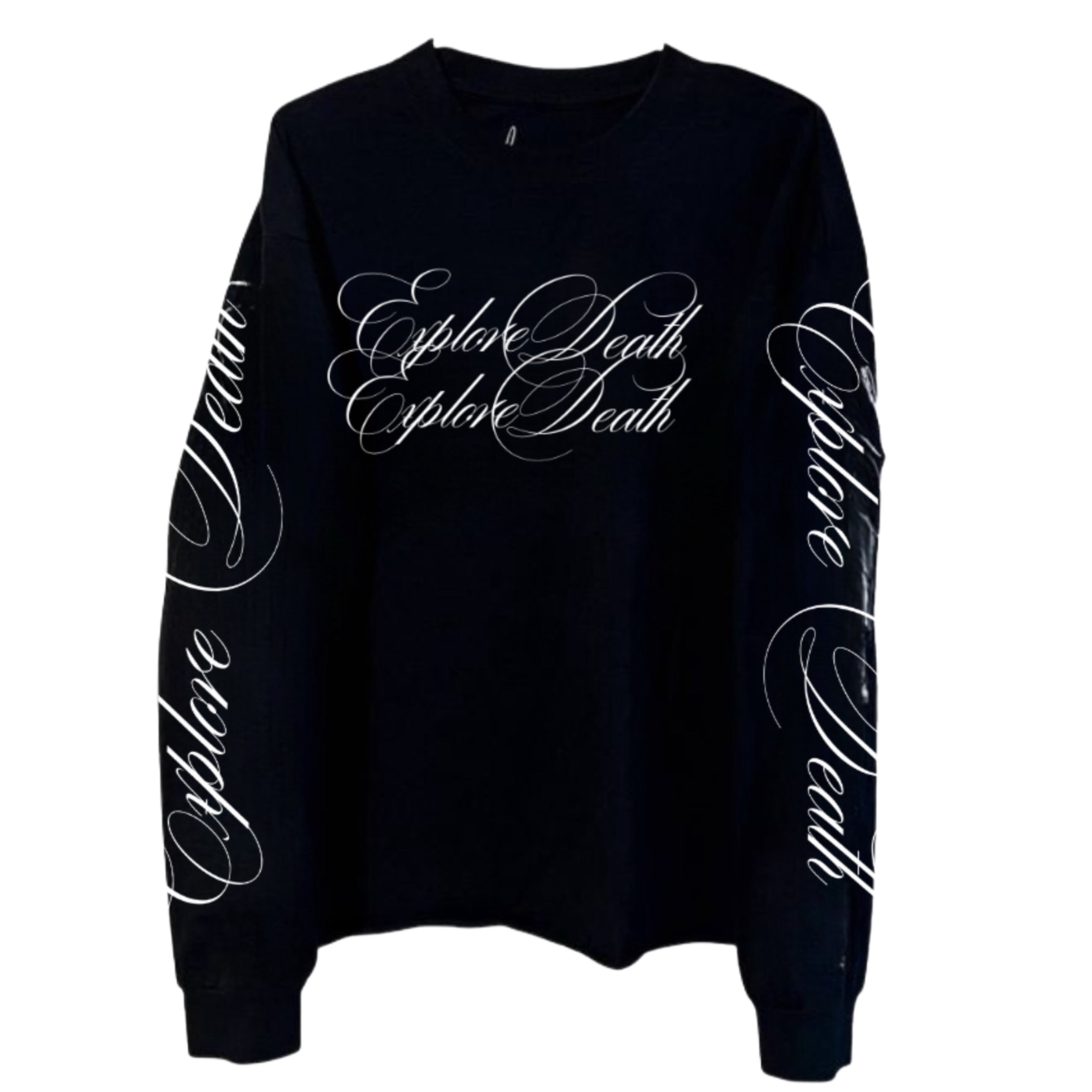 "EXPLORE DEATH" HEAVYWEIGHT LONGSLEEVE