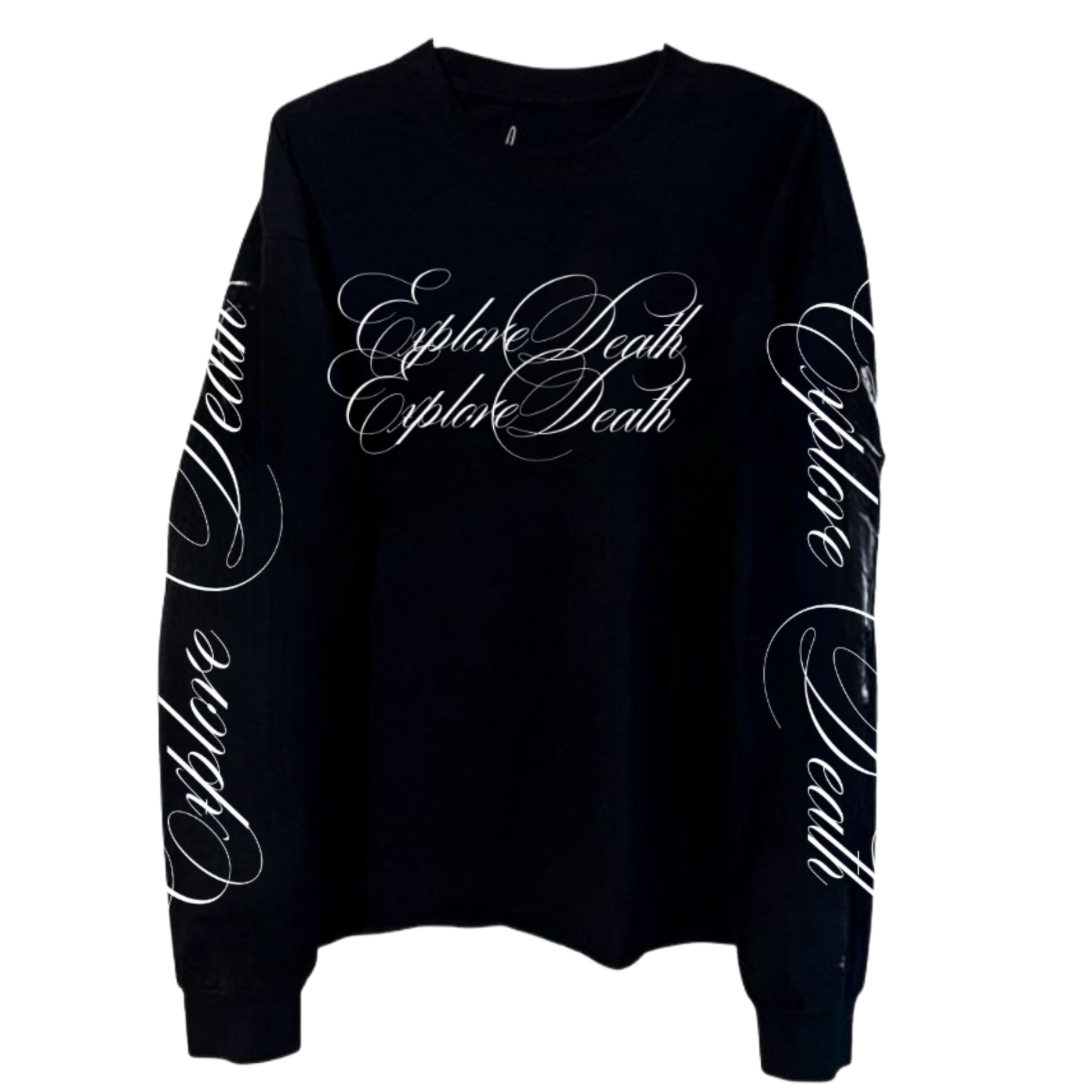 "EXPLORE DEATH" HEAVYWEIGHT LONGSLEEVE