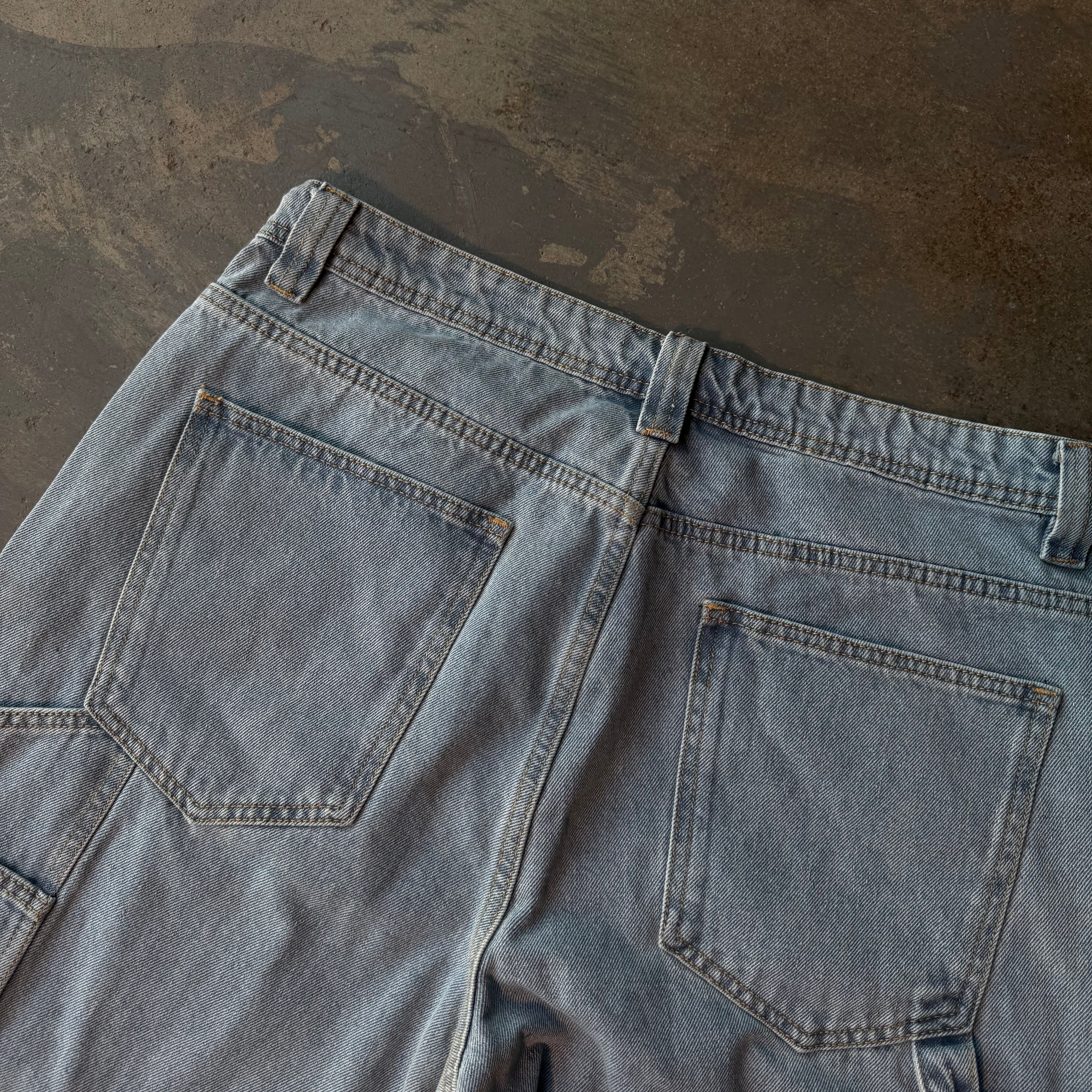 LIGHT STUDDED DOUBLE KNEES