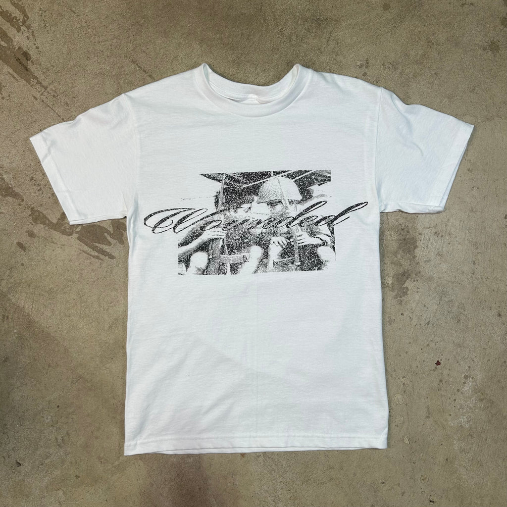 "WOUNDED" TEE