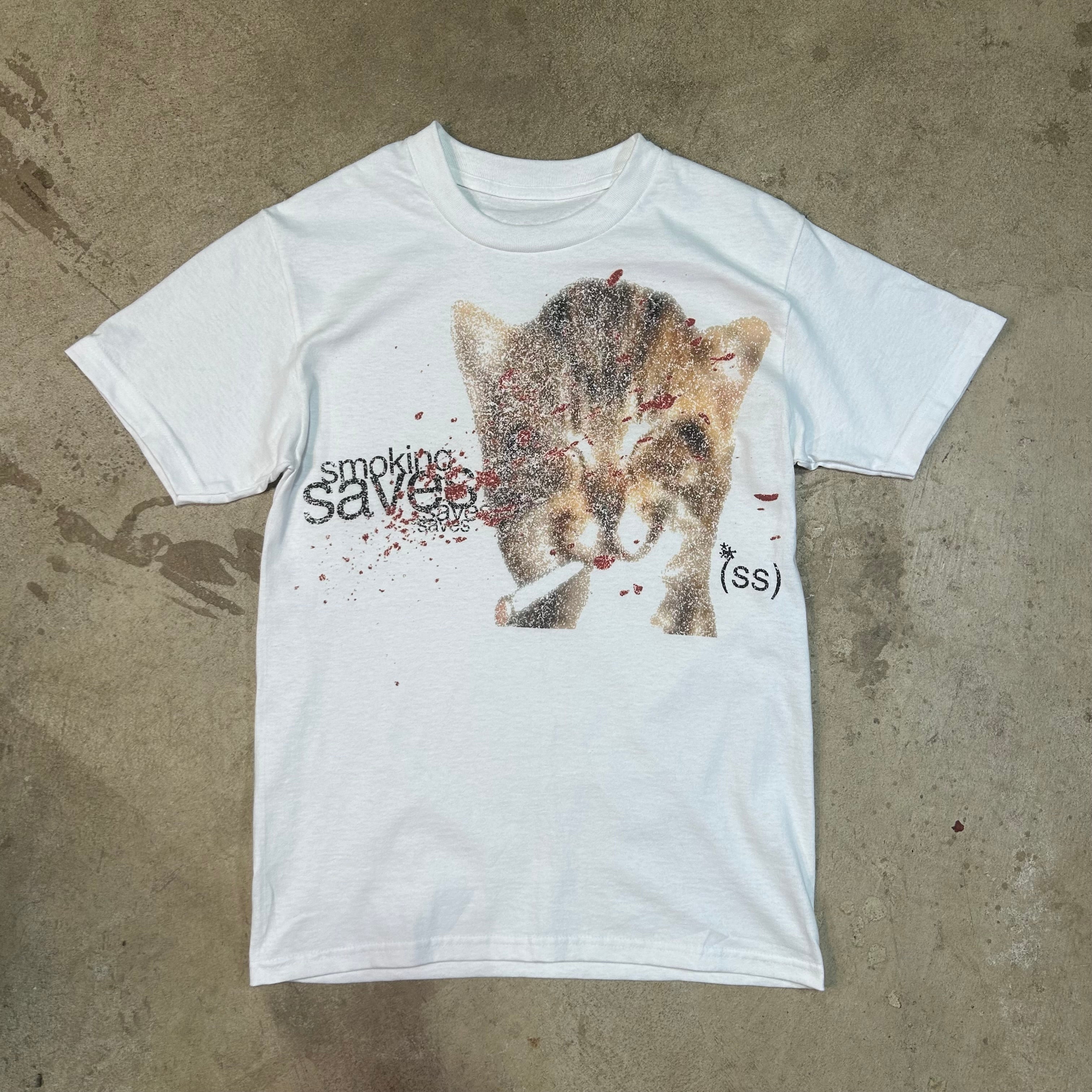 "SMOKING SAVES" TEE