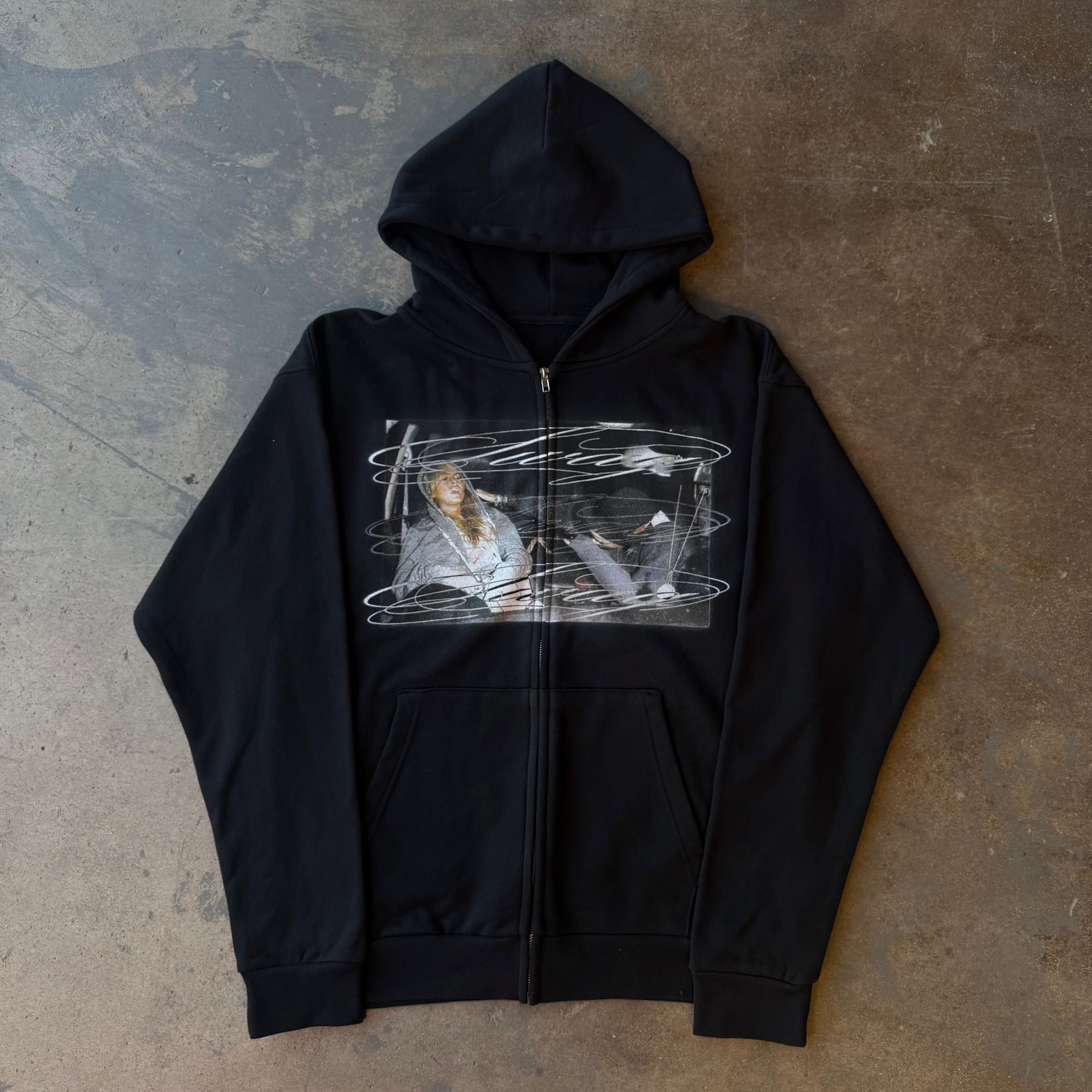 "IDOLS" HEAVYWEIGHT ZIP UP