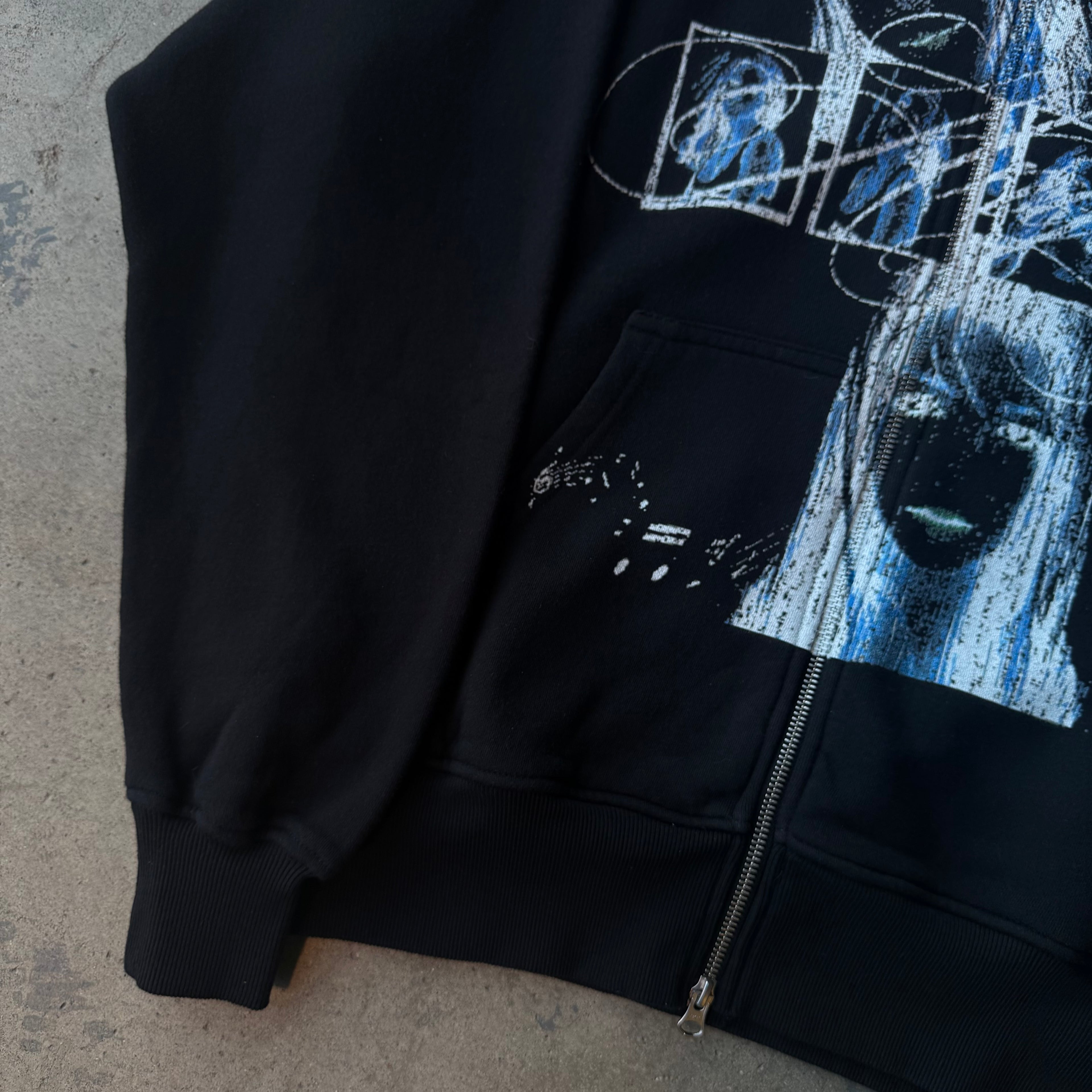 "POLTERGEIST" HEAVYWEIGHT ZIP UP