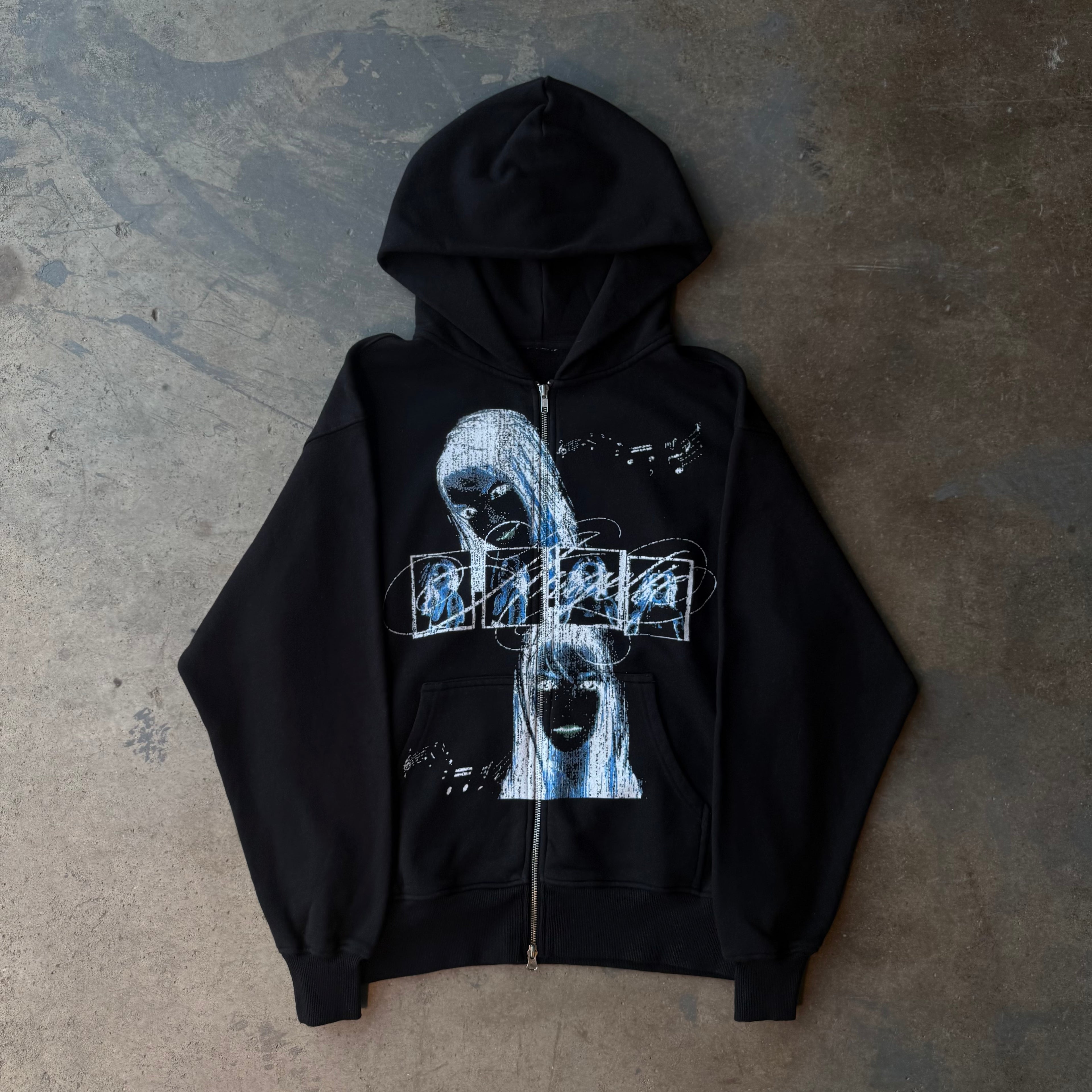 "POLTERGEIST" HEAVYWEIGHT ZIP UP
