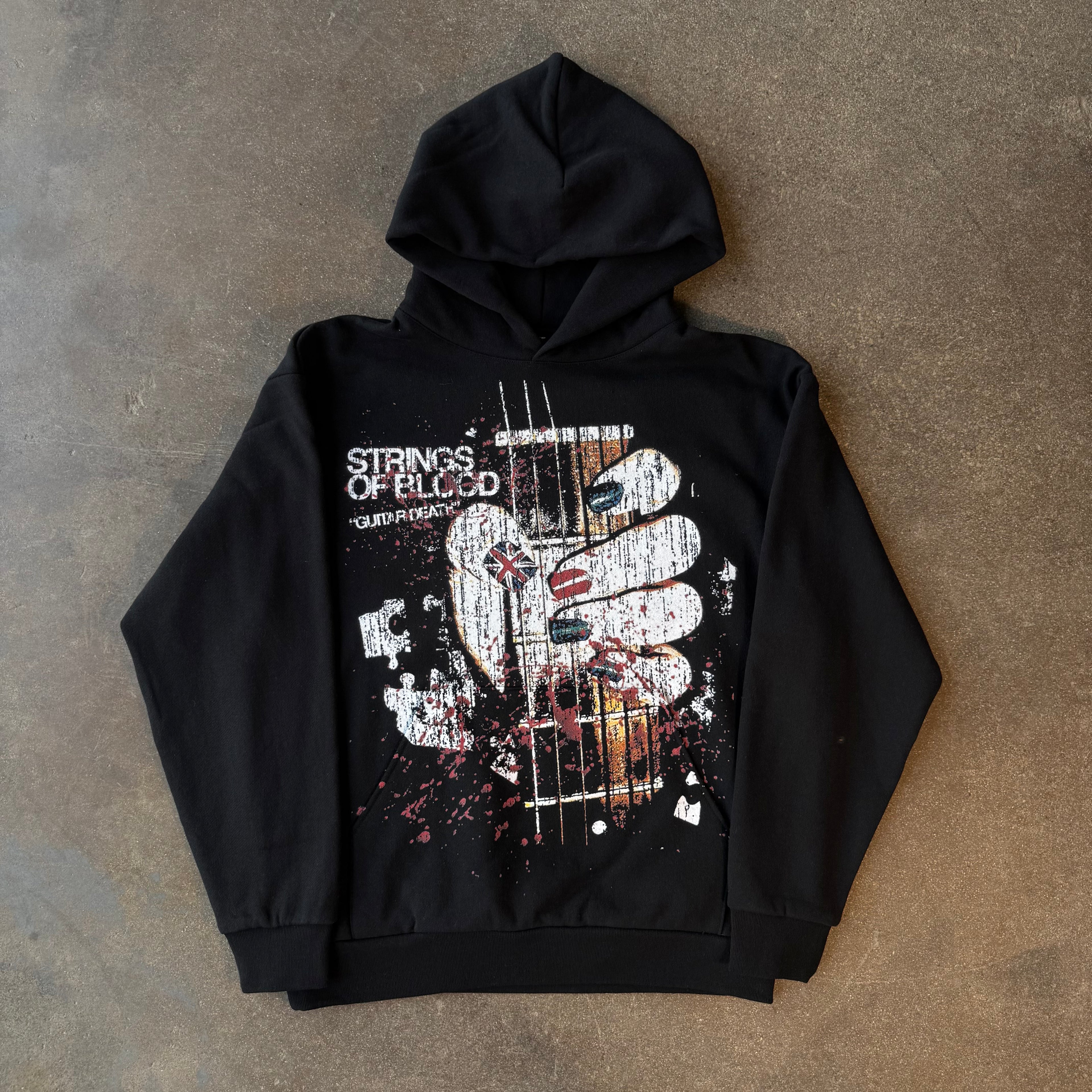 "STRINGS OF BLOOD" HOODIE