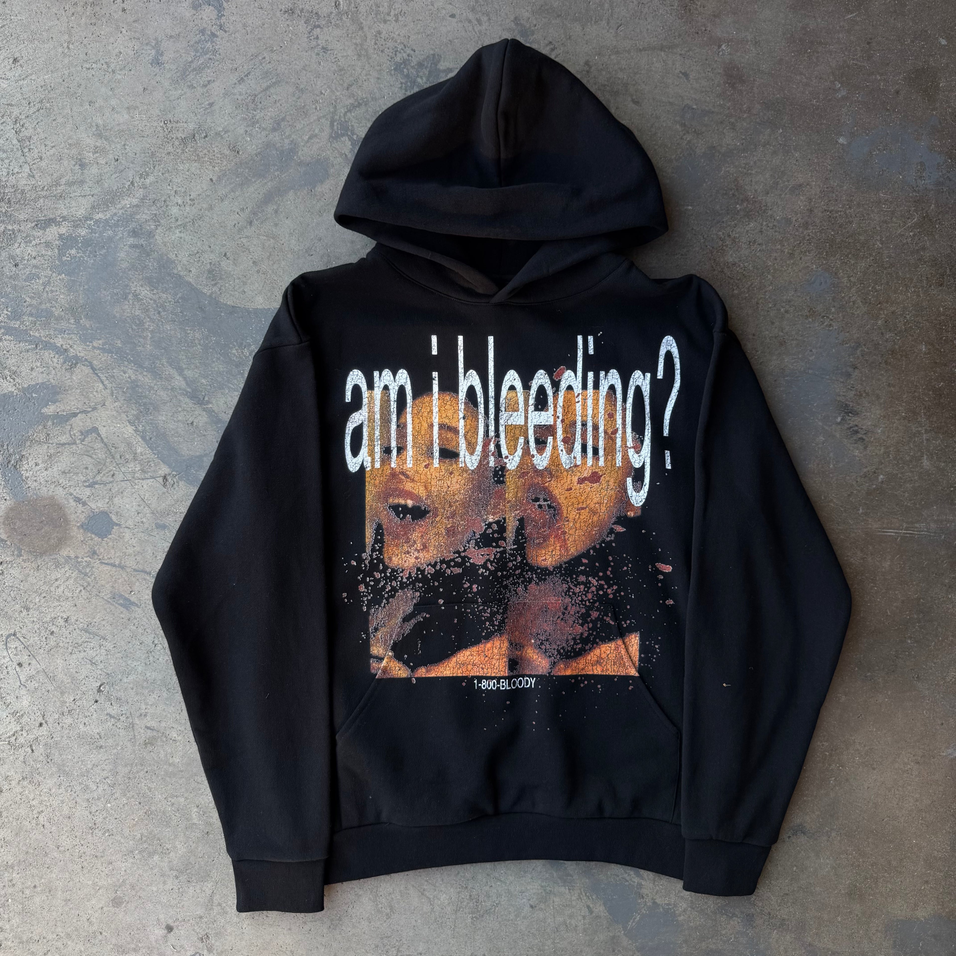 "AM I BLEEDING" HOODIE