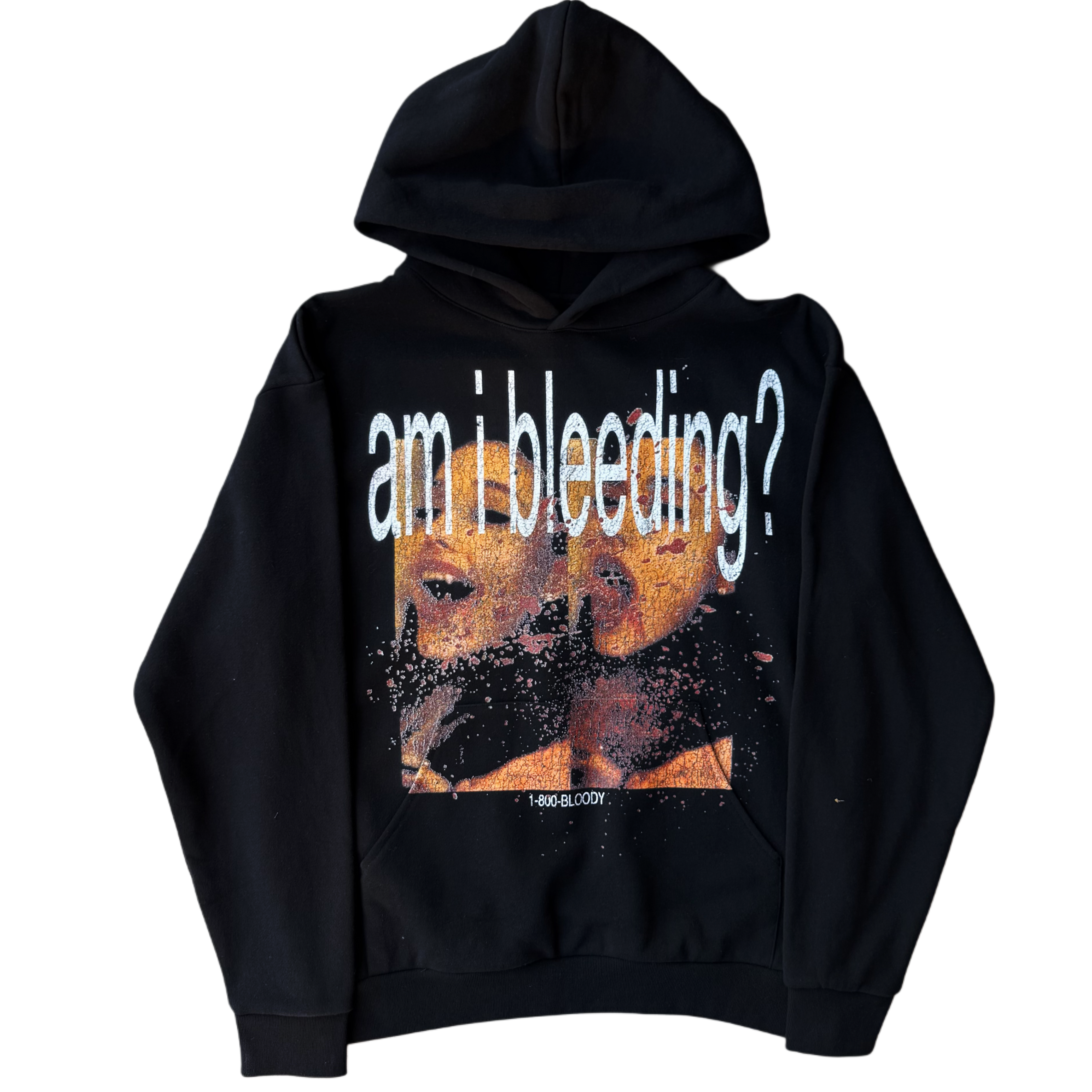 "AM I BLEEDING" HOODIE