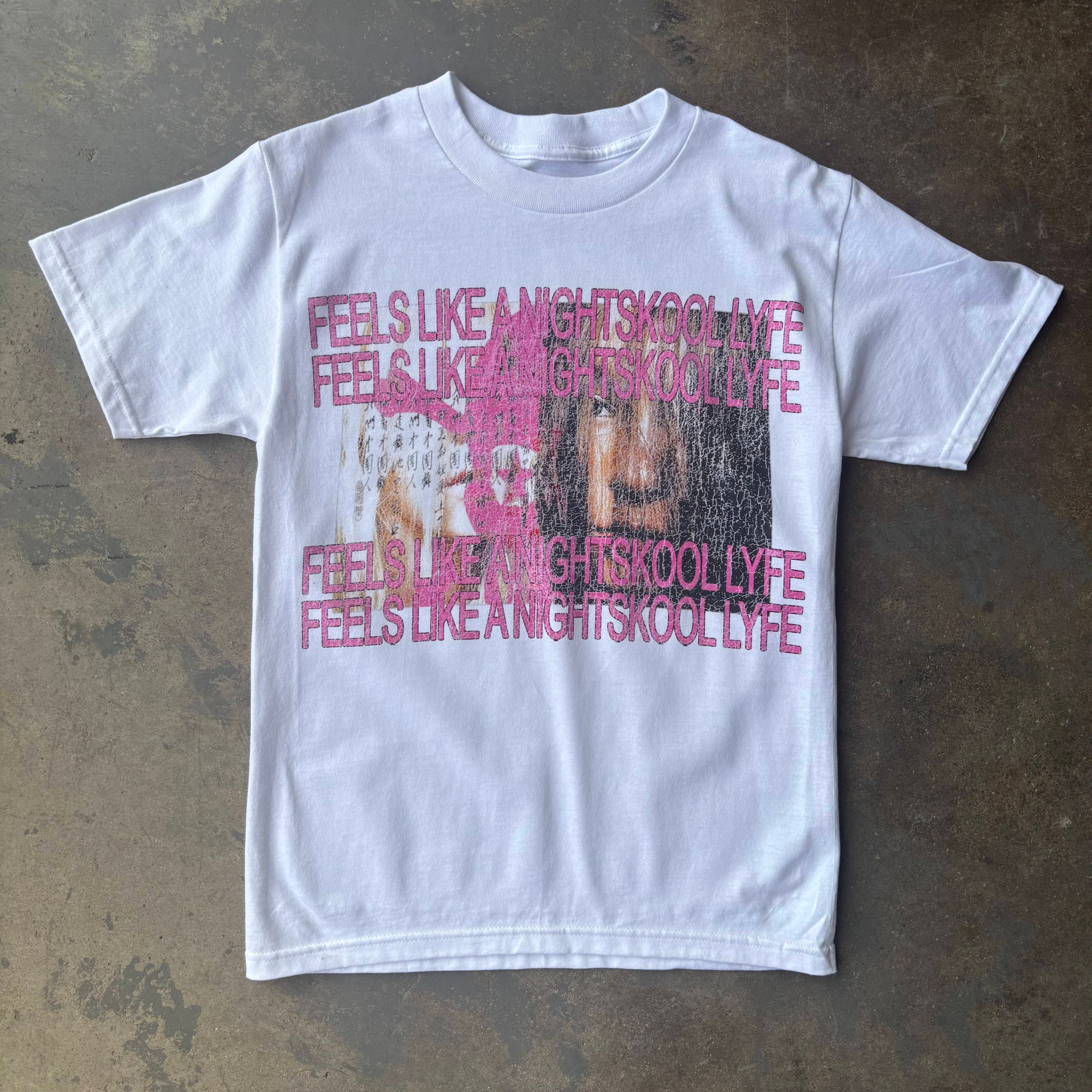 "NIGHTSKOOL LYFE" TEE